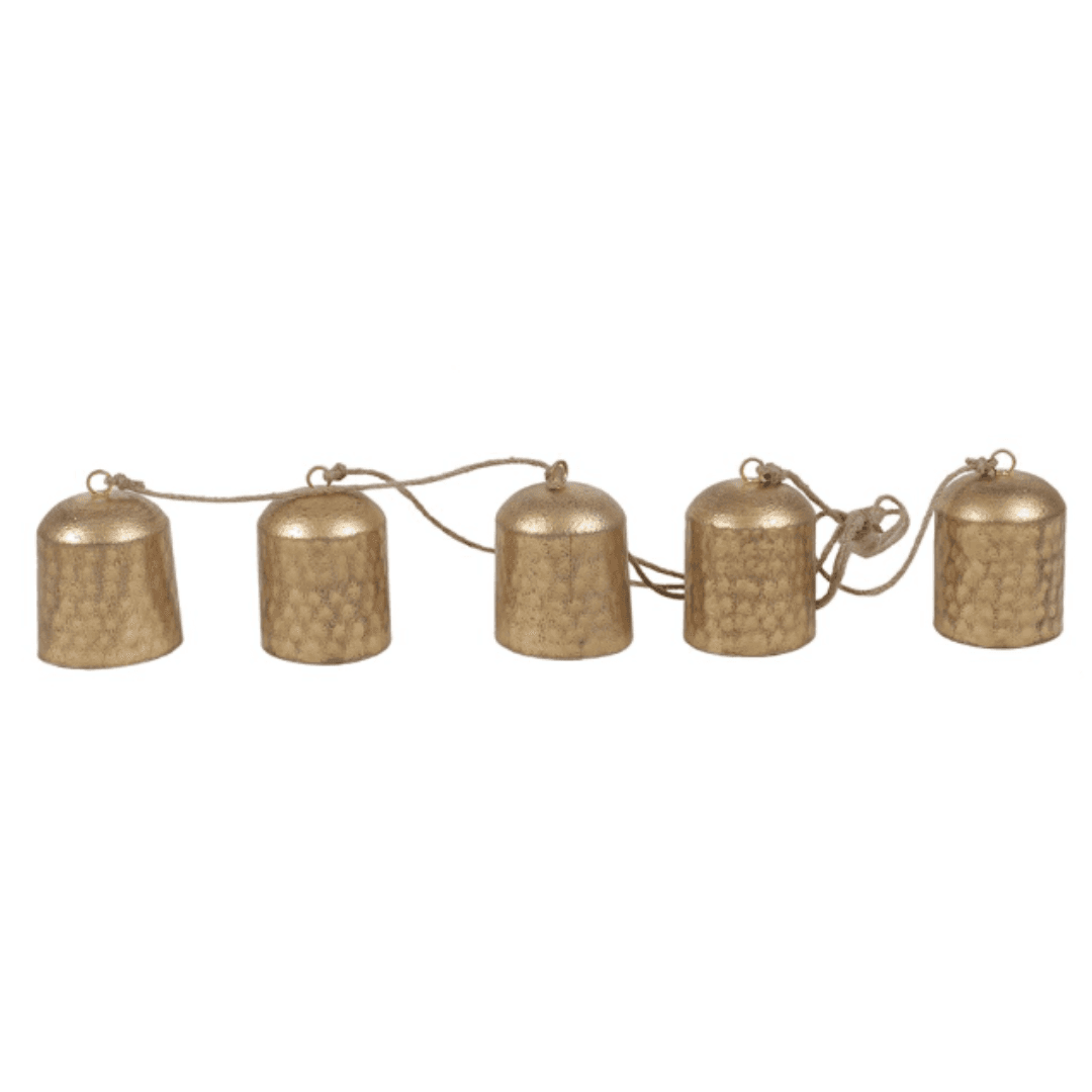 Gold Hanging Bells Rope